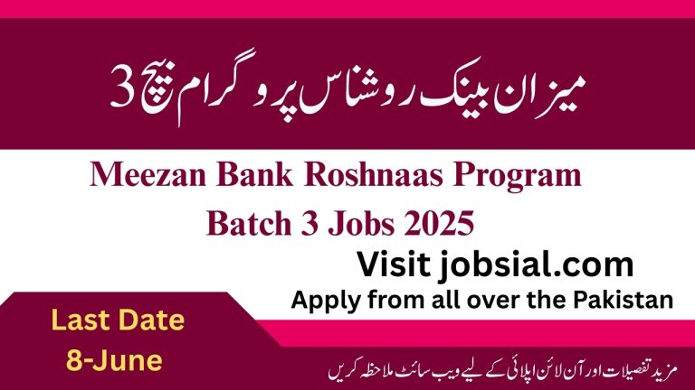 Meezan Bank Roshnaas Program Batch 3