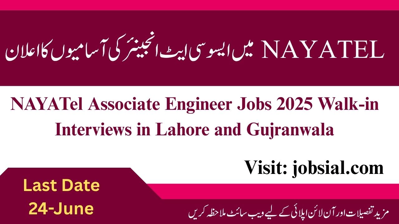 NAYATel Associate Engineer Jobs 2025