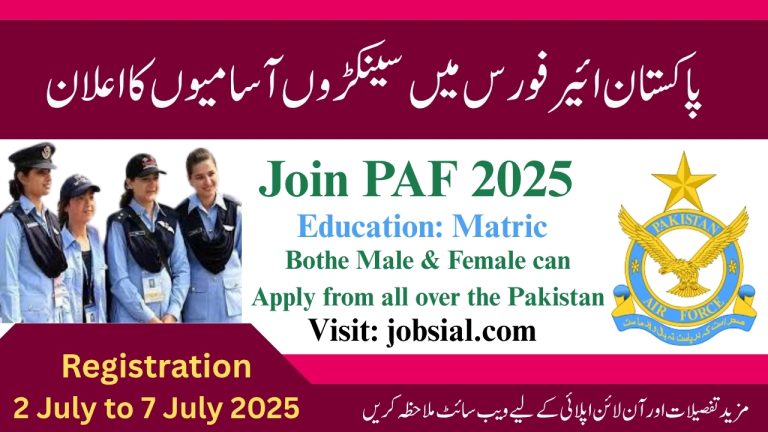 PAF Jobs 2025