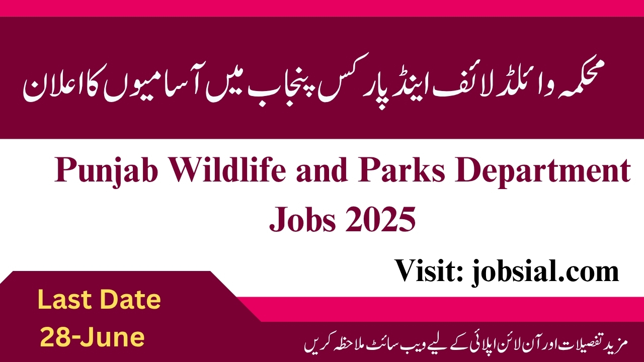 Punjab Wildlife and Parks Department Jobs
